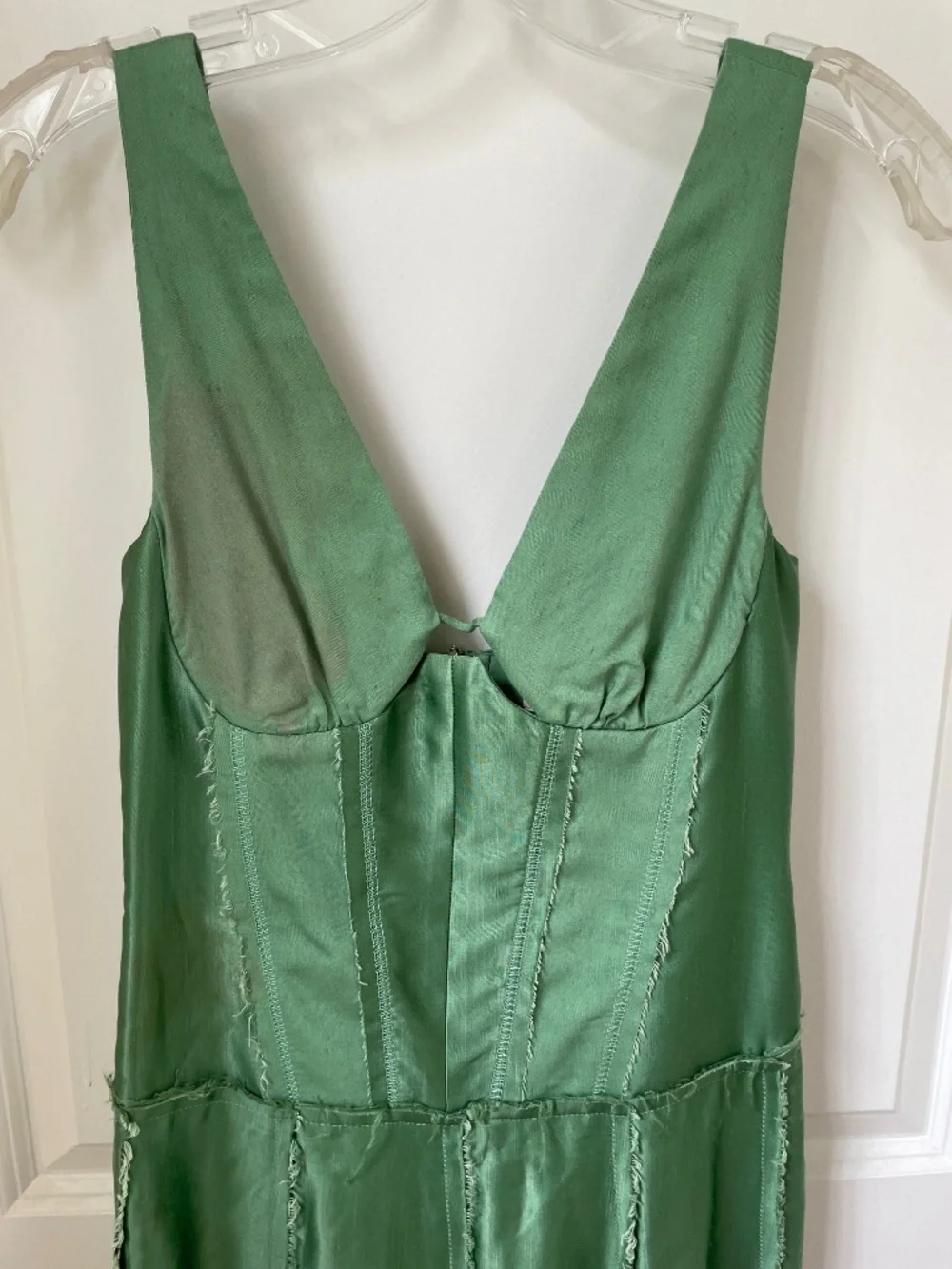 Miista Green Corset Dress - Picture 3 of 5